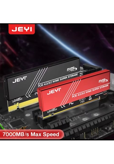 M.2 Nvme'yi Pcı-e 4.0 X16 Adaptörüne Dönüştürücü Isı Emicili İle