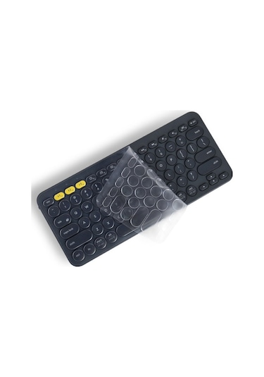 Jrc T20703 Dizüstü Klavye Filmi Logitech K380 İçin Kablosuz Bluetooth Klavye Şeffaf Film