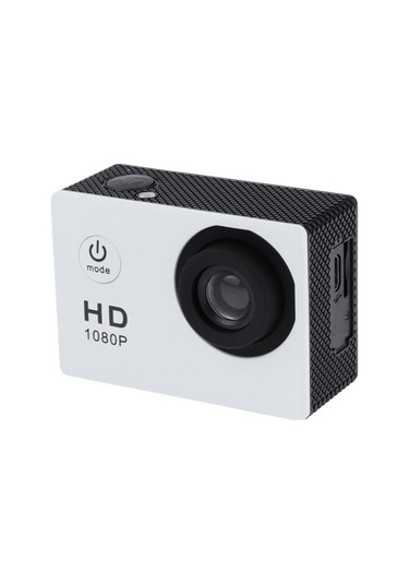 Diğer Full Hd 1080p 2.0 İnç Lcd Spor Kamerası, Su Geçirmez 30m, Generalplus 6624 Dv Beyaz
