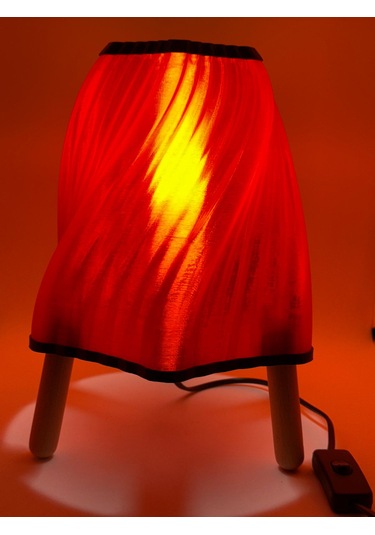 Abajur Galaksi Kırmızı,samanyolu Temalı Abajur,modern Yer Lambası