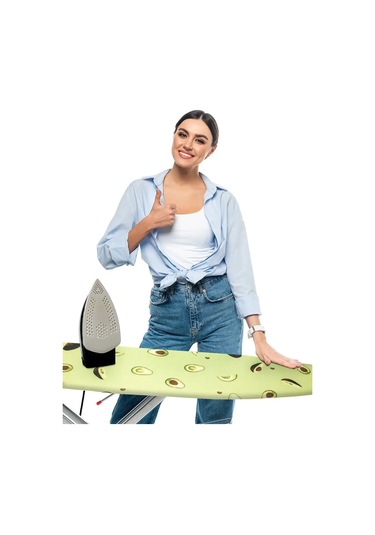 Domino. Keçe Dikilmiş, Evrensel Ütü Masası Kılıfı 116405831 Açık Yeşil