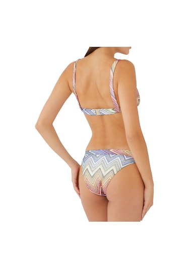 Missoni Zigzag Desenli Bikini Çok Renkli