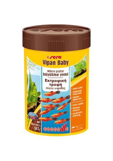 Sera Vipan Baby Nature 100 ML / Yavru Balık Yemi