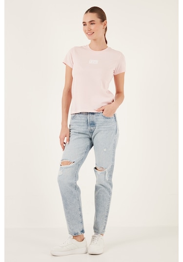 Levi's Bayan Kot Pantolon 12501-0500 Açık Mavi Açık Mavi