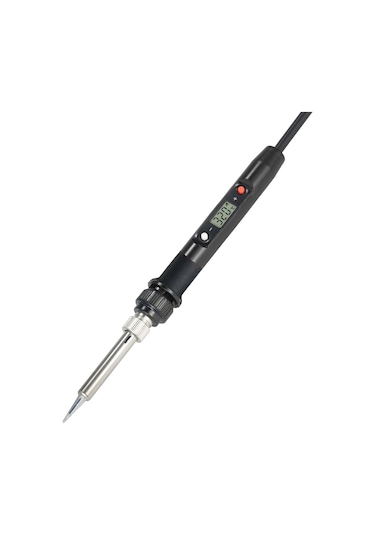 Geeroyoo 80w Siyah Lcd Ekranlı Isıtıcı Ucu Ayarlanabilir Elektrikli Lehim Demiri - 110v Abd Standardı