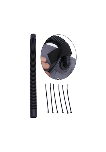 Dolıty Dalış Bcd Şişirme Hortumu Oluklu Bc 14-inç-yuvarlak