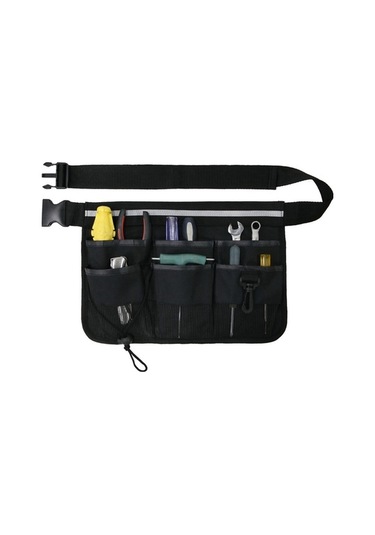 Dancemonkey Çok İşlevli Su Geçirmez Aşınmaya Dayanıklı Bakım İnşaat Çantası Çıkarılabilir Kemerli Bel Çantası Çok Renkli