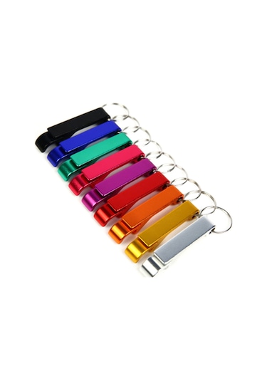 Suofeng Alüminyum Anahtar Zinciri Açıcı - Hafif, Dayanıklı, Kolay Kullanıma Uygun, Çanta Ve Anahtar Zinciri İçin Dekoratif Gümüş