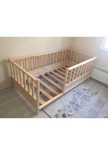 Babykinder Baby Kinder Roofless Montessori Doğal Bebek Ve Çocuk Karyolası