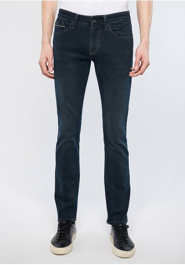 Mavi Marcus Slim Straight Gece Mavisi Erkek Jean Pantolon M0035126972 Gece Mavisi