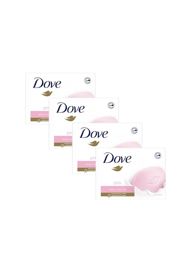 Dove Pink Beauty Cream Bar Katı Güzellik Sabunu 4 x 90 G