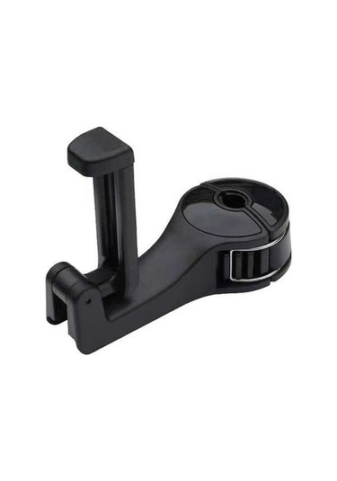 Moly Çift Amaçlı Araç Koltuk Başlığı Gizli Kancalı Telefon Tutucu, Otomatik Sıkıştırmalı, 360 Dönebilir, 4 Renk