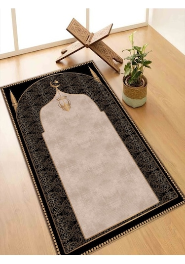 Seccade Diz Ağrıtmayan Kalın Halı Namazlık Seccade Çok Renkli