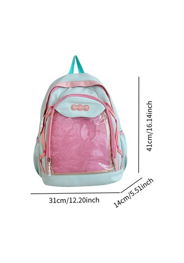 Suntek Moda Sırt Çantası Gündelik Sevimli Genç Kızlar Için Yeşil