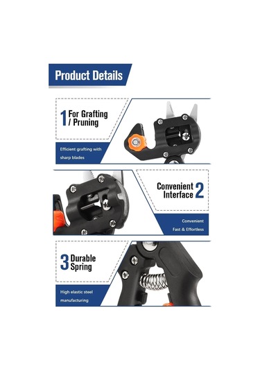 Jialan Aşılama Pruner 2cmaşılama Filmi Bahçe Aşılama Aracı