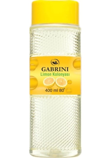 Gabrini 80 Derece Limon Kolonyası Pet Şişe 400 ML