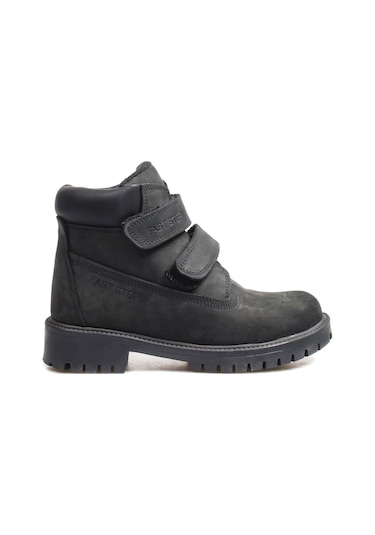 Fast Step Hakiki Deri Unisex Çocuk Worker Bot 006sfa1001 001