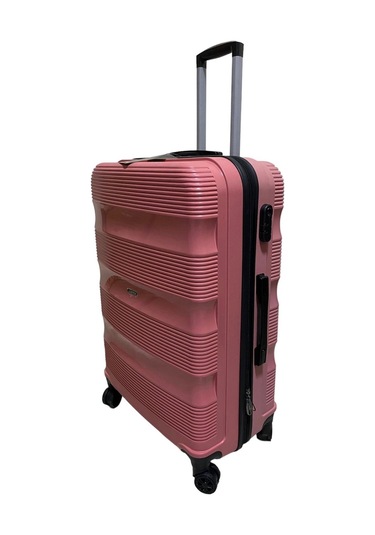 Albatros Pp Valiz Gül Kurusu Siyah Kabin Boy 605659 Gülkurusu