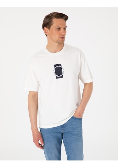 Pierre Cardin Erkek Beyaz Tişört 50310155-vr013 Beyaz