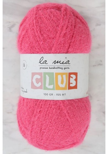 La Mia Club Koyu Pembe El Örgü İpi - 609