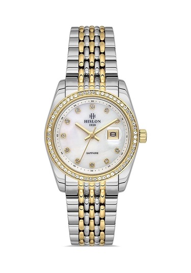 Hislon Ql145t-09sg Erkek Kol Saati Altın - Siyah