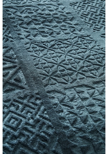 Karaca Home Blair Çift Kişilik Embos Battaniye Petrol 200x220 CM Petrol Yeşili