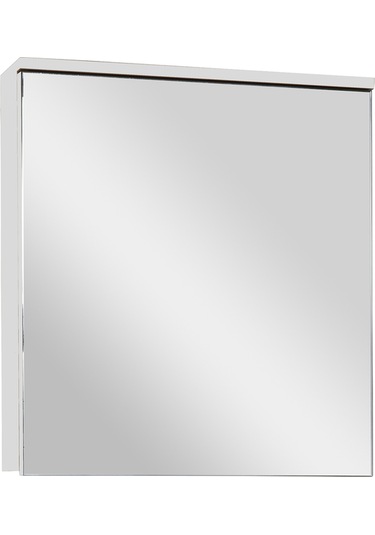 Yıldız Aynalı Ust Dolap Beyaz 55X61X14 Cm Beyaz