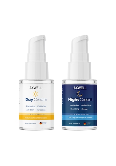 Axwell Premium Brightening Day Cream 60 ML +  Night Cream 60 ML