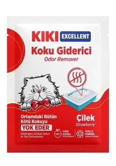Kedi Kumu Koku Giderici - 25gr / Çilek Kokulu