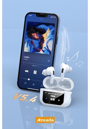 Azeada AZ-BT12 TWS Bluetooth 5.4 Kulak İçi Kulaklık