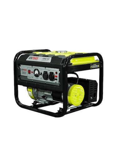 Genpower GBG 50 5 kVA Benzinli Ipli Tekerleksiz Monofaze Jeneratör
