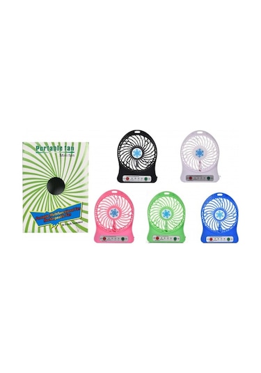 PLATOON PL-9908 Elle Tutmalı Ve Standlı Bataryalı Fan