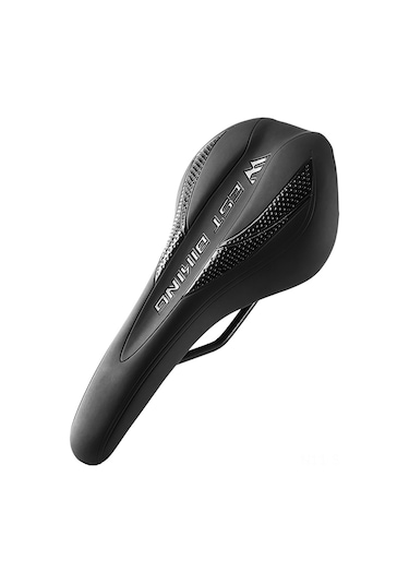 Springsun Konforlu Bisiklet Sele - Yumuşak Ve Esnek Mtb Selesi - Uzun Süreli Rahat Sürüş Siyah