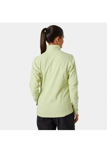 Helly Hansen Slope Fleece Kadın Yarım Fermuar Polar Yeşil Hh..15001.hha.498 001