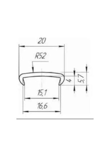 Dekar Mobilya Bandı 16mm Siyah Pvc Bant 10m 159888649 Siyah