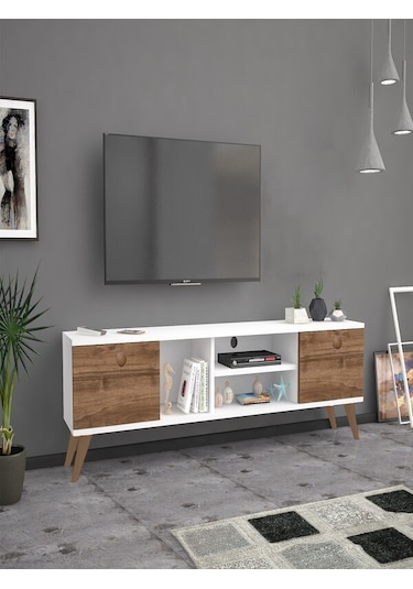 Mbes Mobilya Esin Beyaz-Haliç 160 Cm Tv Ünites