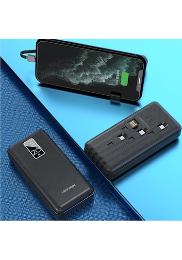 Venandin Pwb20c1 10w 20,000mah Powerbank Siyah