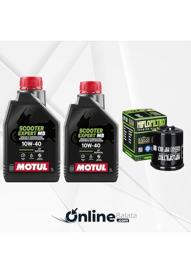Voge Sr3 250 Motul Hiflo Filtre Bakım Seti