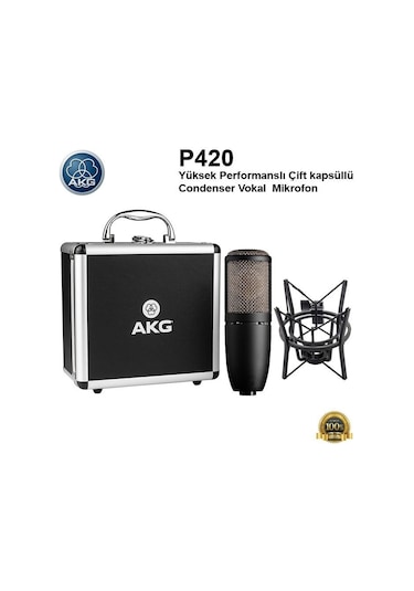 Akg P420 Condenser Vokal Mikrofon
