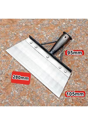 Vkemall Çiftlik Ve Ev İçin Çok Amaçlı Çelik Pala - Keskin Kenarli, Dayanıklı Ve Kolay Kullanim - 28 Cm Temizlik Ve Çayir Bakimi Aleti