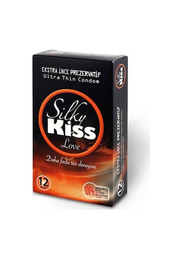 Silky Kiss Love Ekstra İnce Prezervatif 12'li