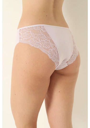 Kadın Dantelli 4'lü Paket Karışık Renk Külot Asorti-2 C7t0n0o408 001