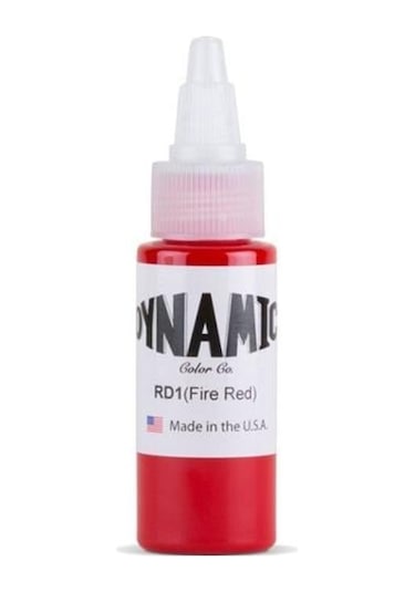 Dynamic Fire Red 1oz/30ml - Tattoo Dövme Boyası