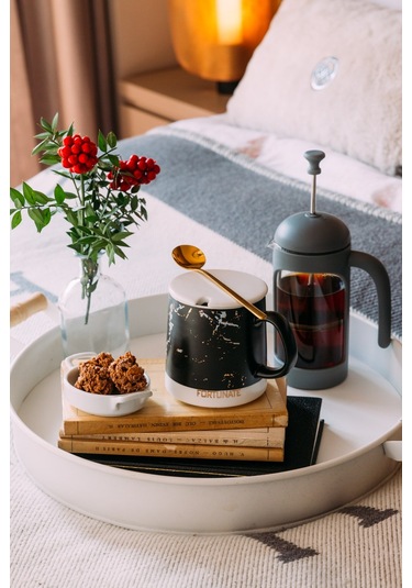 Black By Arma Lux Porselen Bardak