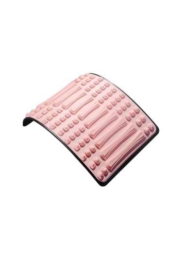 Homyl Sırt Gerdirici Ayarlanabilir Masaj Aleti Kas Eğitimi Yoga Pembe