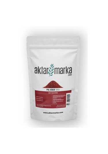 Aktar Marka Pul Biber Tatlı 100 G
