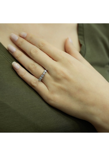 Lova G Renk 0,55 Karat Pırlanta Beştaş Yüzük - 1010071