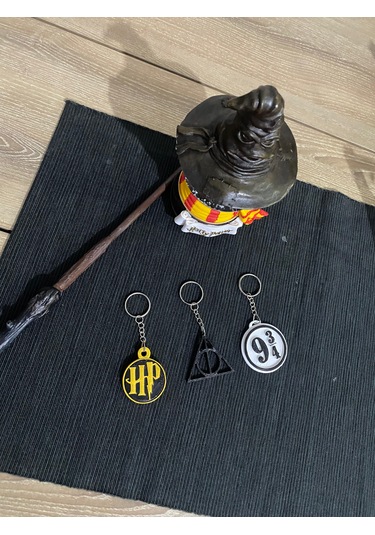 Harry Potter 3'lü Anahtarlık Seti