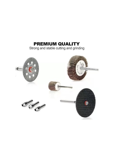 276 Rotary Takım Aksesuarları Kiti Kolay Kesme, Oyma Ve Parlatma İçin Evrensel Fitmen