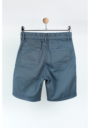 Jack Lions Erkek Bebek Poplin Şort Gri